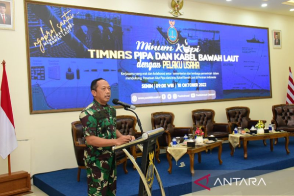 Pushidrosal-kementerian lakukan penataan ulang kabel bawah laut